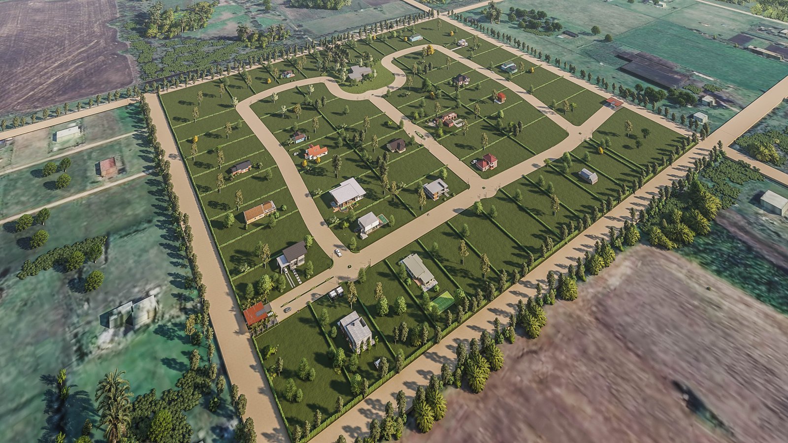 Privanza aerial view — Paysandú, Uruguay